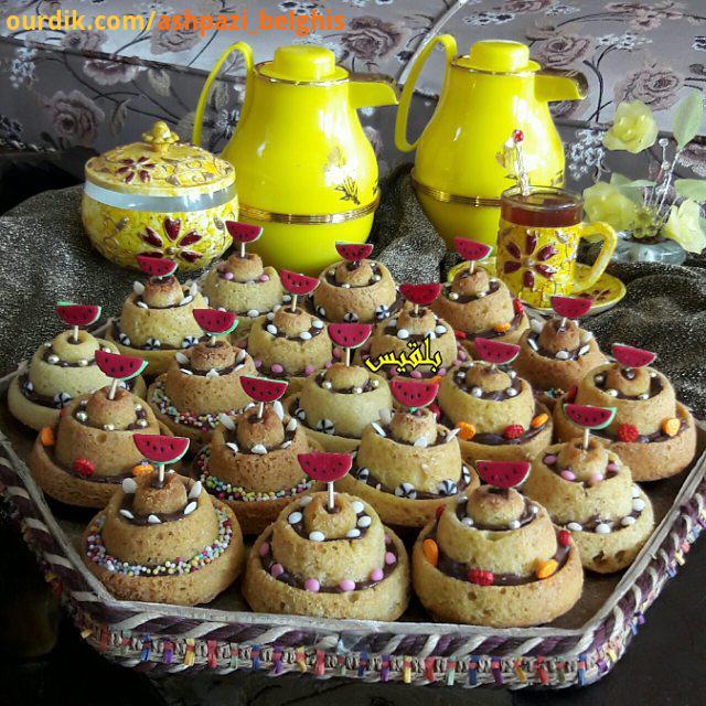 طرز تهیه کاپ کیک وانیلی