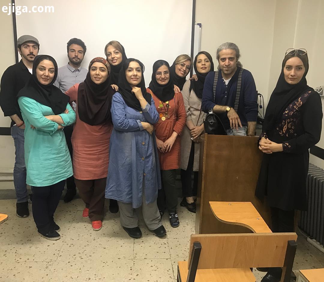 همه خاطرات ترم دوم ارشد ادبیات نمایشی دانشگاه سوره با همکلاسی های خوش استعدادم کلاس نگارش در رادیو