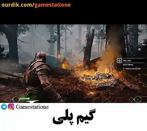 گیم پلی دقیق ابتدای God of war آن را مشاهده نکنید در این ویدئو که از نسخه پیش نمایش بازی منتشر شده