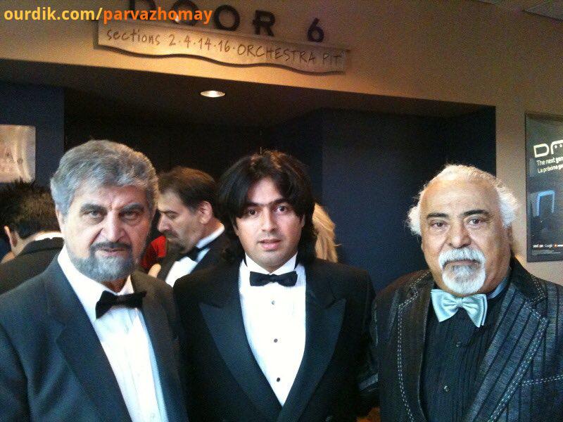لوسانجلس 2012 در کنار محمد متوسلانى اسفندیار منفردزاده هماى هماى مستان پرواز پرواز همای مستان متوس