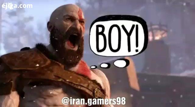 boy پیج گیمر های ایران Tags: game fun gamer gamers fungame godofwar4 gow ps4 pc xbox godofwar gaming