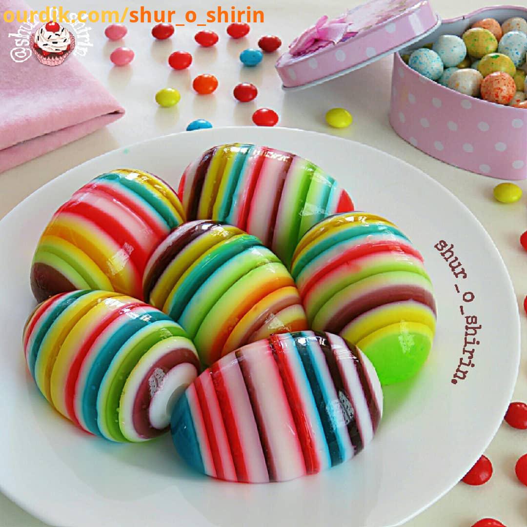 ژله تخم مرغی ژله رنگین کمان کلیپ در پست بعدی به روی ماهتون گلم خوبیییین الهی هر کجا که