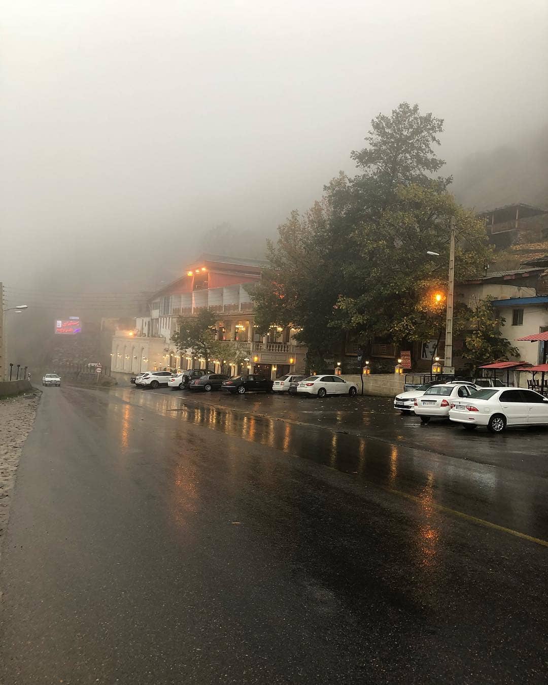 شمال بهشت ایران دیگه باید با جاده چالوس سرسبز آفتابی خداحافظی کنیم از این به بعد جاده چالوس رو بصو