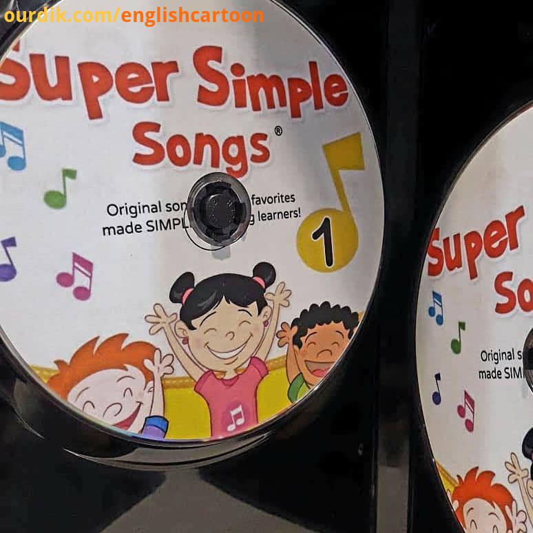 .مجموعه آموزشی جذاب، super simple song مناسب جهت رده سنی شش ماه به بالا قیمت : 22 000 تومان شامل2