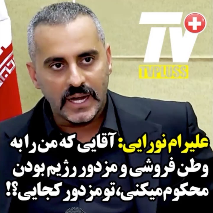 علیرام نورایی : آقایی که من را به وطن فروشی مزدور رژیم بودن محکوم میکنی، تو مزدور کجایی سیاسی بازی