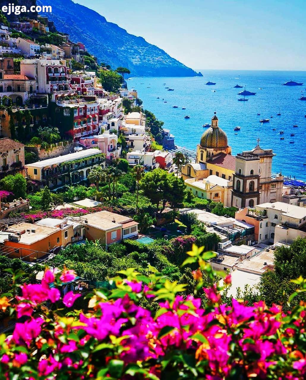 پوزیتانو آمالفی...ایتالیا Positano Amalfi...Italy طبیعت ناب توریستی گردشگری جهانگردی دنیای زیبا Sb