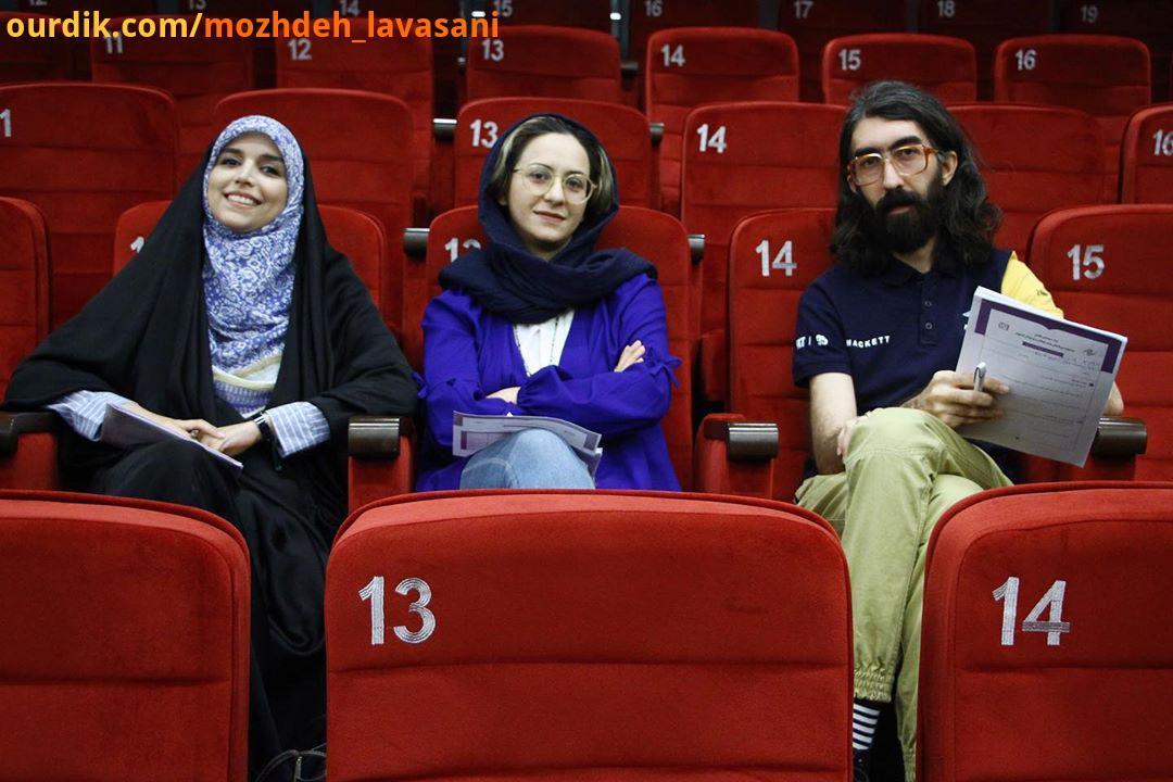 .امروز جلسه شیرین داوریِ بخش وب سری جشنواره فیلم کودک نوجوان...با حدیث لزر غلامی نازنین امین