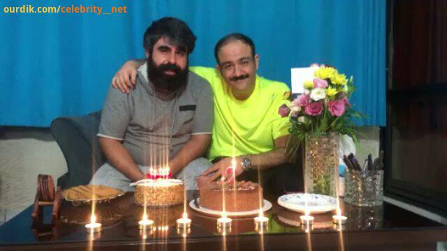 تولد چهل پنج سالگی مهران غفوریان در کنار امیر نوری