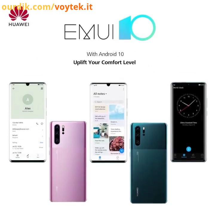 HUAWEI رابط کاربری EMUI 10 هوآوی برای اندروید رسما معرفی شد..این رابط کاربری جدید، زبان طراحی بهبود
