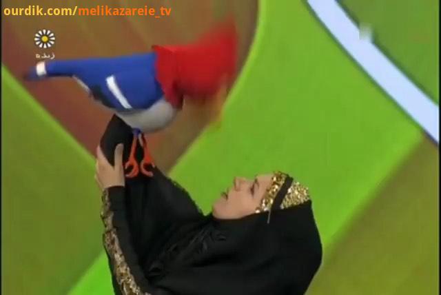 خاله شادونه ملیکا زارعی شادونه با بچه های ایران