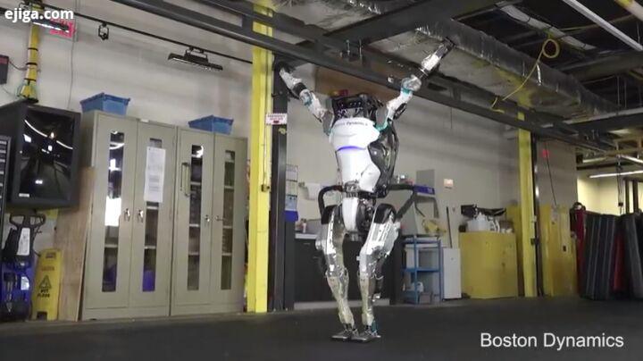.انجام حرکات نمایشی ژیمناستیک توسط ربات اطلس بوستون داینامیکس ربات رباتیک ربات اطلس بوستون داینامیکس