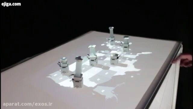 .نمایش اطلاعات توسط گروهی از ربات ها مهندسان دانشگاه کلرادو بولدر گروهی از ربات های کوچک با قابلیت