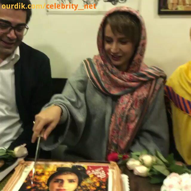 ویدئویی از جشن تولد شبنم قلیخانی در کنار فرزاد حسنی هنرجوهاش ویدئو حسین خدارتی