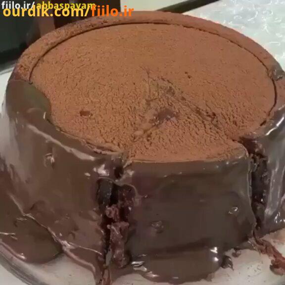 .کیک شکلاتی خوشمزه کاربر ارسال کننده: عباس حسینی دیدن ویدیوهای بیشتر در وب سایت اپلیکیشن فیلو اپلی