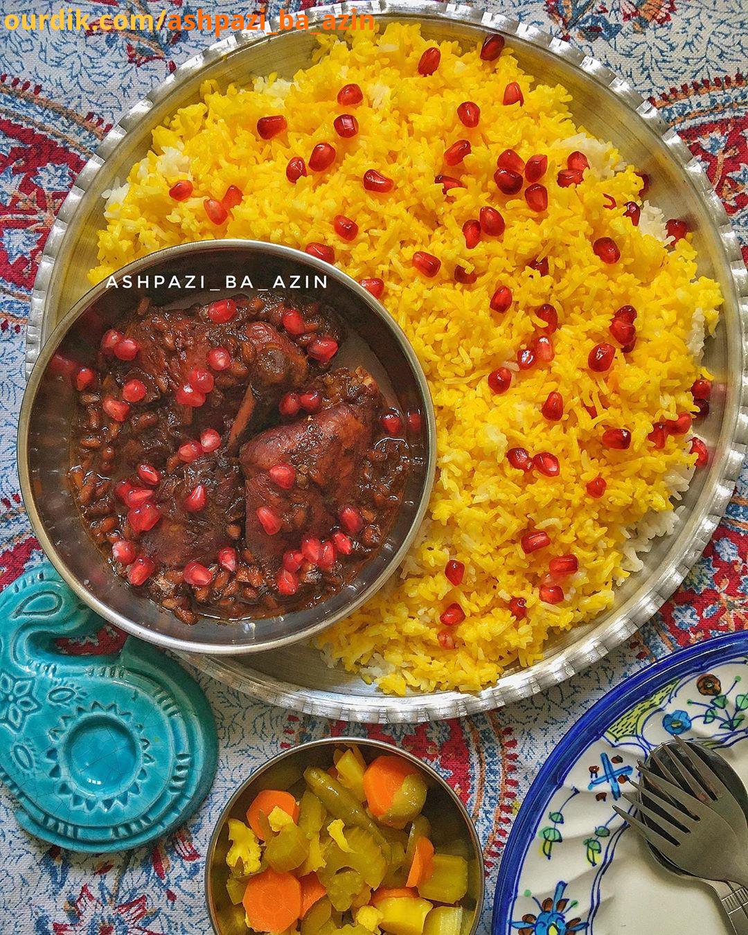 سفره آرایی به سبک ایرانی
