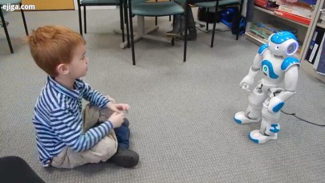 .آموزش کودکان اتیسم با ربات های انسان نما شرکت Movia Robotics از ربات ها برای کمک به کودکان اتیسم