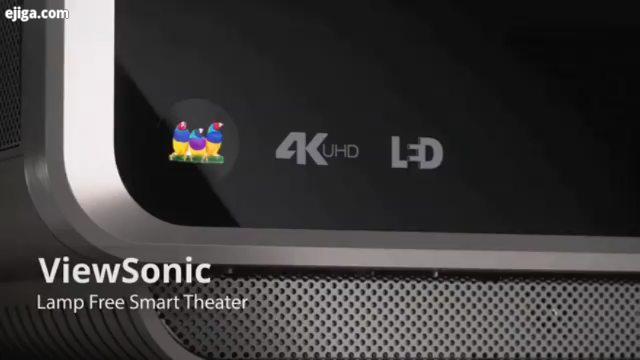 .پروژکتور ال ای دی هوشمند با ما همراه باشید X10 4K SMART LAMP FREE LED PROJECTOR 4K Ultra HD Resol