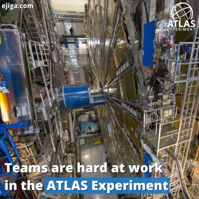 Engineers are working in the ATLAS cavern this month Find out why in this video مهندسان در حال کار