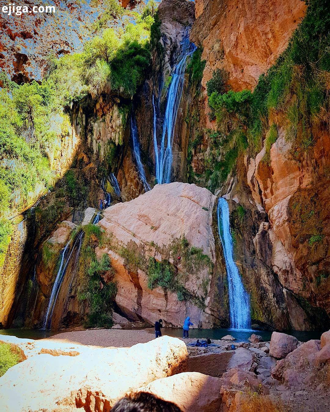 آبشار نوژیان خرم آباد بریم سفر لرستان آبشار زیبای نوژیان که در نزدیکی شهر خرم آباد واقع شده است با