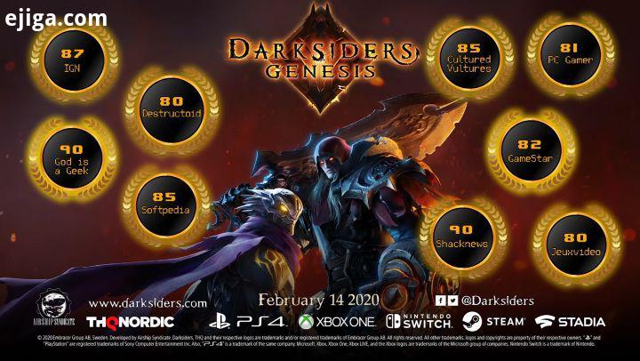 فردا بازی Darksiders: Genesis برای کنسو ها عرضه خواهد شد عنوان Darksiders: Genesis آخرین بازی در