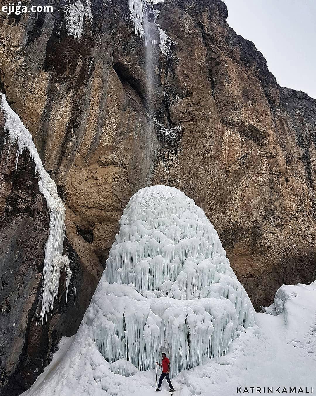 آبشار یخی سنگان بریم سفر تهران روستای توریستی سنگان، یکی از روستاهای خوش آب هوای منطقه کن در شمال