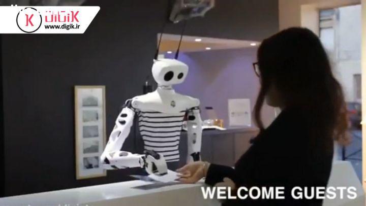 .استارتاپ فرانسوی Pollen Robotics در نمایشگاه CES یک ربات مجهز به هوش مصنوعی با نام Reachy را معرفی