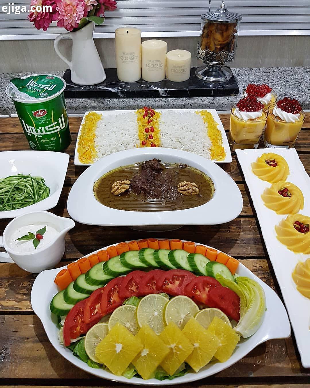 بچه ها حتی شده یه نقطه یا استیکر تا بتونید بقیه پست هارو ببینید قانون جدید اینستاست فسنجان با مرغ رو
