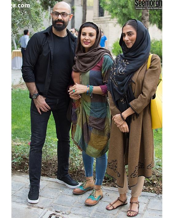 .حدیثه تهرانی همسرش در کنار غزل عبدی...سلبریتی سلبریتی ایرانی بازیگر بازیگران زن بازیگر زن هنرمندا