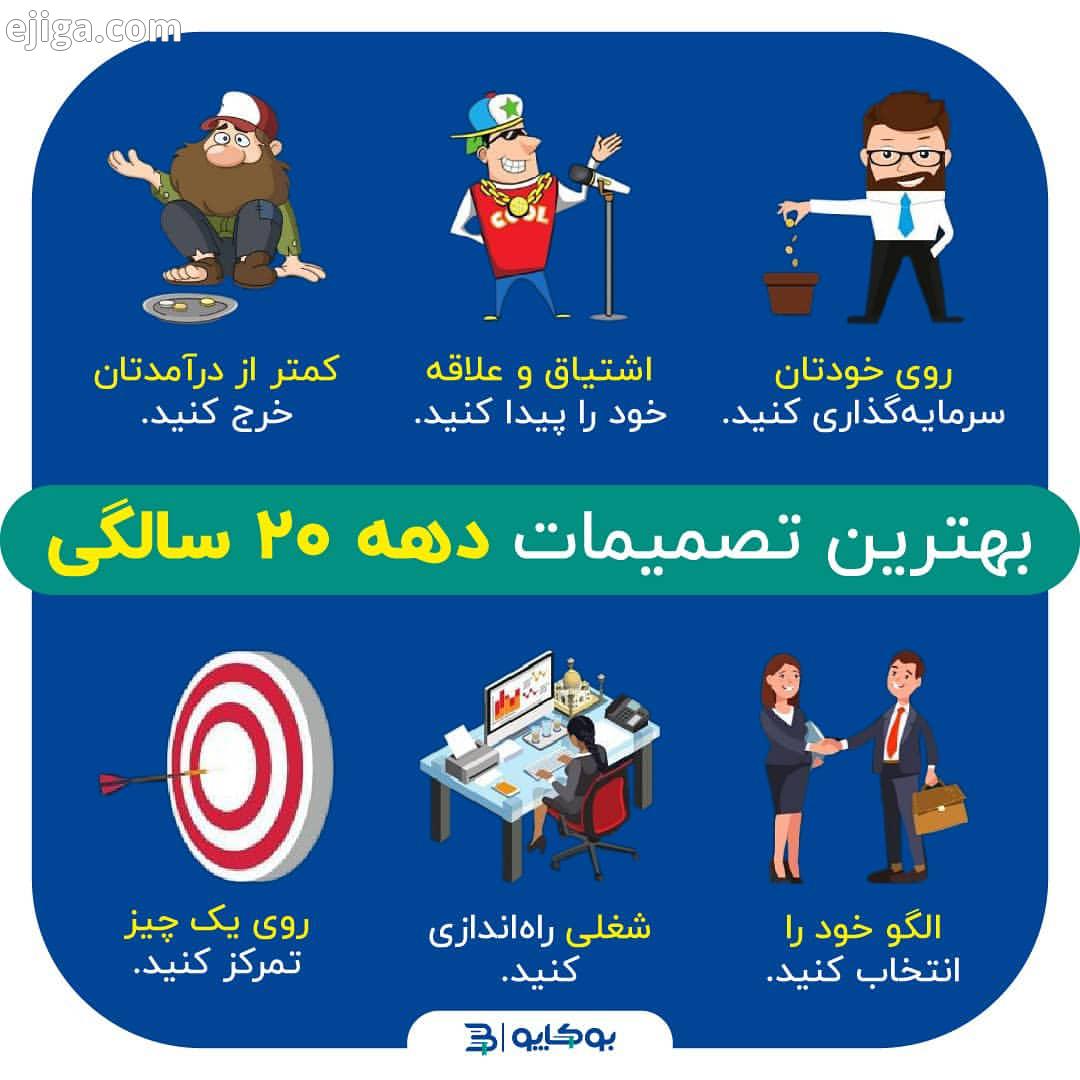 دهه بیست سالگی، دهه تعیین کننده زندگی ماست موفق شدن تو دهه بیست سالگی، به معنای هدف دار بودن در طول