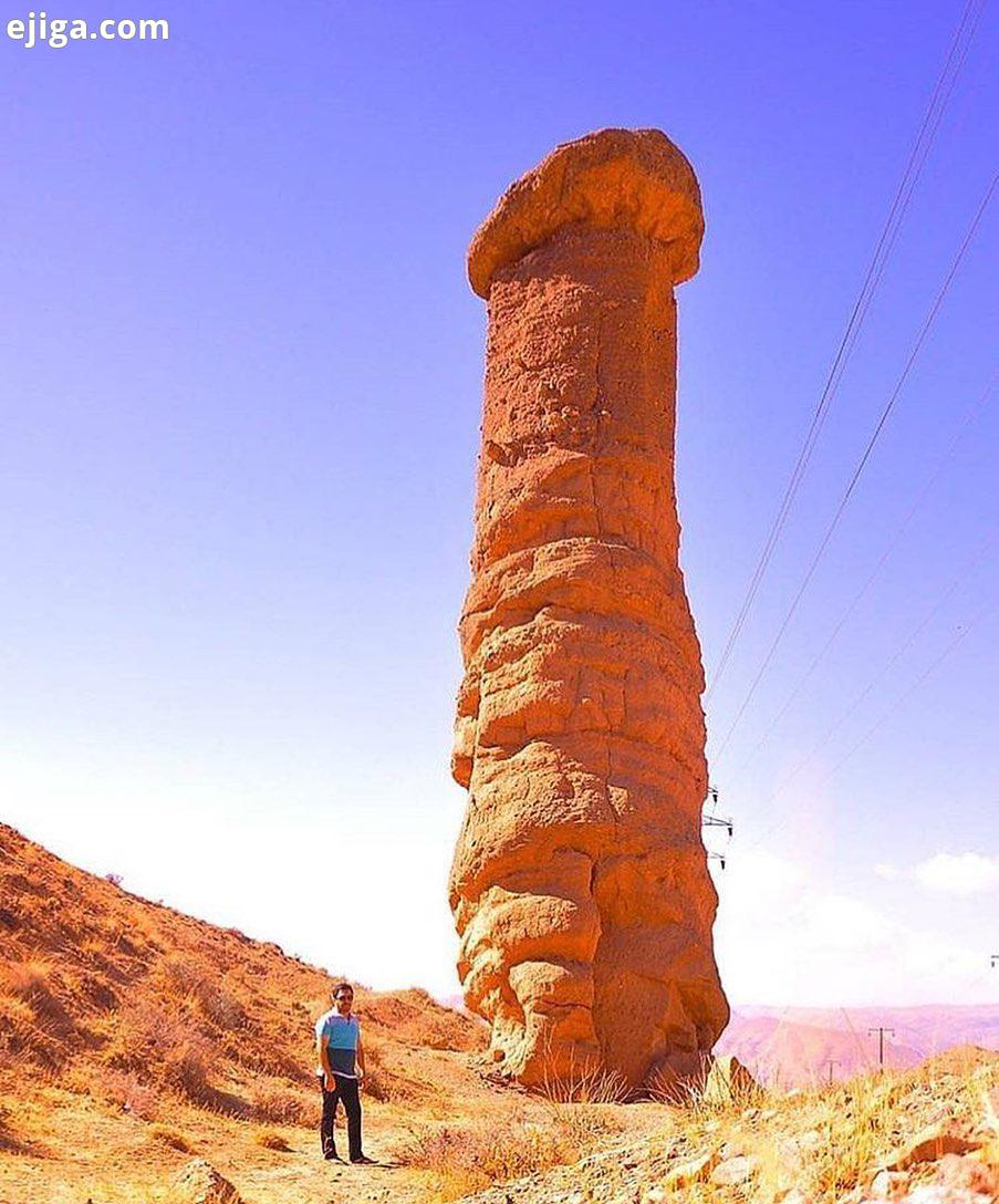 زنجان ماهنشان دودکش جن...سیتی گردی رو دنبال کنید دنیارو بگردیم...گردشگری سفر مسافرت تعطیلات سیتی گر