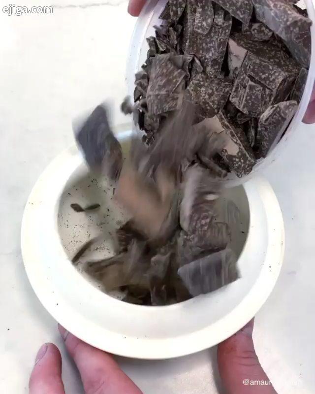 یه شاهکار شکلاتی...نوش جان دسرخانگی دسر دسر مدرن دسرها دسرشکلاتی پان اسپانیا شف سرآشپز صبحانه صبحانه