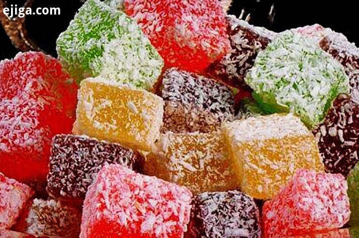 باسلوق ژله ای مواد لازم : آب سرد: پیمانه آب جوش: پیمانه پودر ژله: بسته از روش پودر نارگیل بپاشید