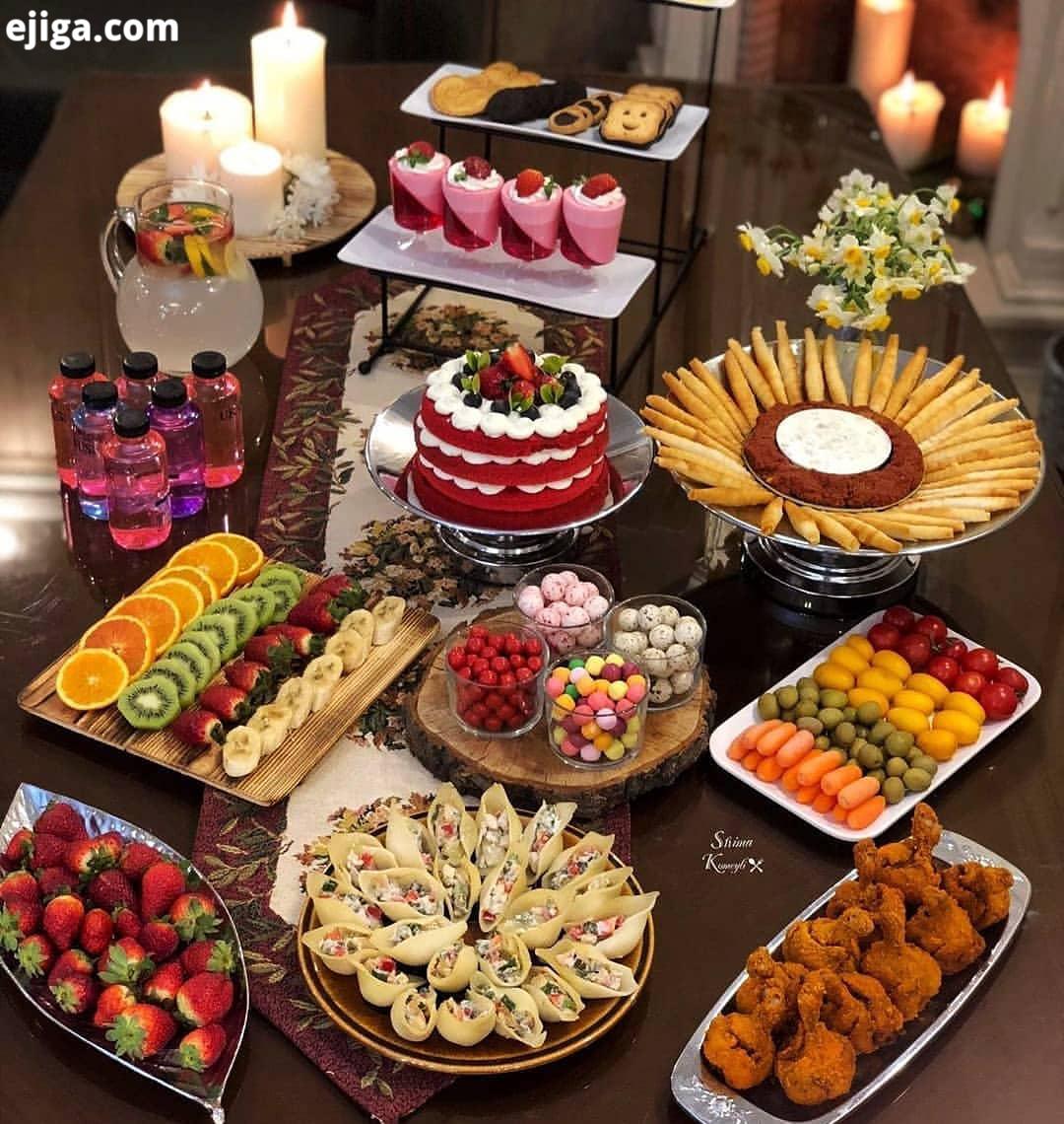 برای ایده های بیشتر پیچ مارو سفره آرایی هنرمندان ایرانی شیکترینهای روز
