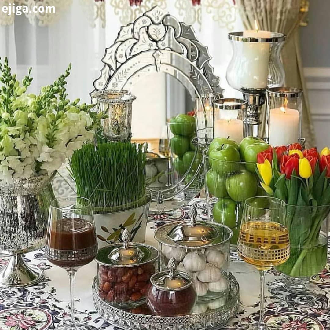 تزیین سفره هفتسین اگر تزیینش زیباست برای حمایت از ما پست هارو سپاسگزارم سپاسگزارم بابت همراهی