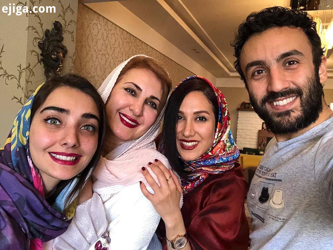 عکسی از خانواده فاطمه گودرزی پسر دختر عروس فاطمه گودرزی پویان گنجی دریا مرادی دشت