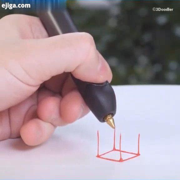 قلم سه بعدی با استفاده از این قلم می شه اجسام سه بعدی رو بکشیم فناوری اطلاعات دوربین دیجیتال اطلا