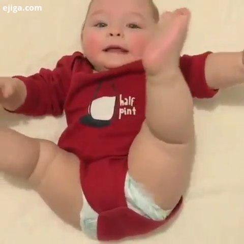 آقا نفری یه گاز فقط که به همه برسهه...baby babys babygirl babies کودک عشق نینی