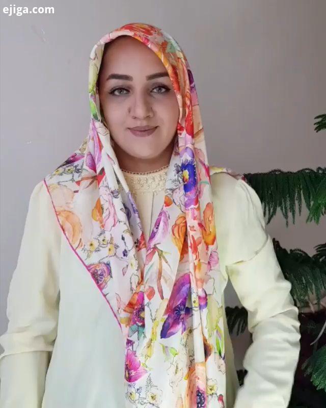 پست موقت اموزش بستن روسری کرونا حجاب روسری آموزش بستن روسری آموزش بستن شال روسری روسری بهاره روسری