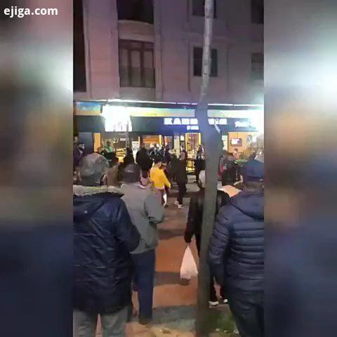 هجوم مردم ترکیه به مغازه ها به وجود آمدن درگیری پس از اعلام قرنطینه 48 ساعته سراسری دولت ترکیه
