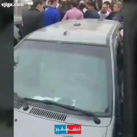 آدم ربایی ناموفق در تبریز یک خودروی پراید با پلاک ۲۱ که سعی در ربایش زنی داشت با تلاش راننده یک خو