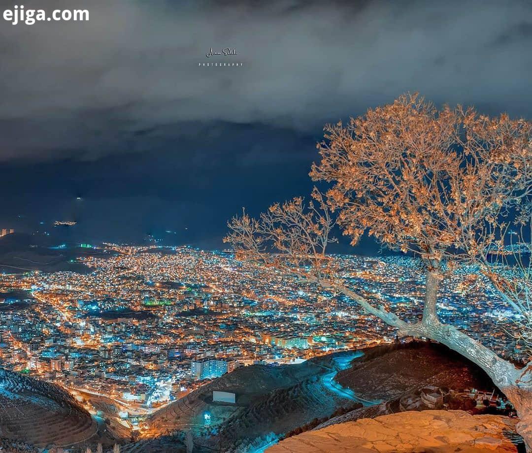 قبول دارین شبهای سنندج خیلی قشنگه..در این روزها مجازی سفر کنیم تا ایران رو با هم بگردیم سنندج زیبا