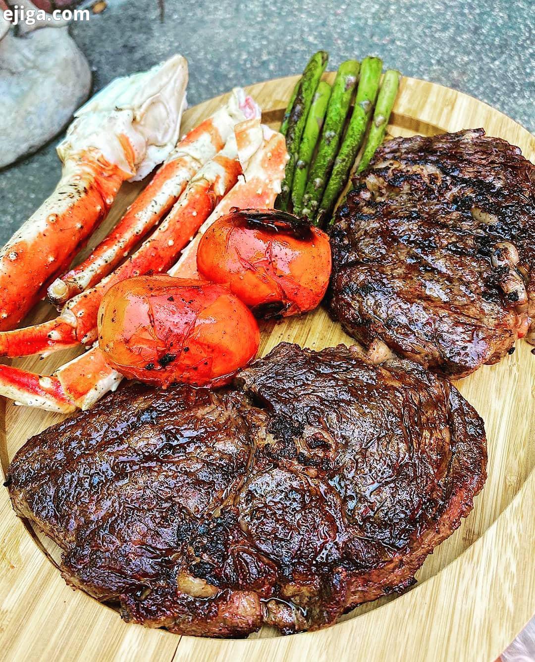 استیک عالی غذا شام خوشمزه برگر غذای ایرانی غذا نهار ساندویچ پیتزا ساندویچ گوشت غول برگر استیک گوشت