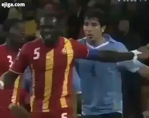 .یک چهارم نهایی جام جهانی ۲۰۱۰ اروگوئه غنا، دست خدای سوارز در صد بیستمین دقیقه پس از موقعیت
