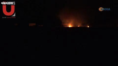 سوریه به آتش کشیده شدن مزارع گندم جو توسط ارتش ترکیه در حومه الرقه به گزارش یونیوز ، ارتش ترکیه