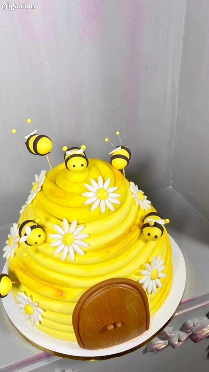 بیاین ببینین چی براتون وردم کیککندو کندو beehive زنبورعسل hivecake