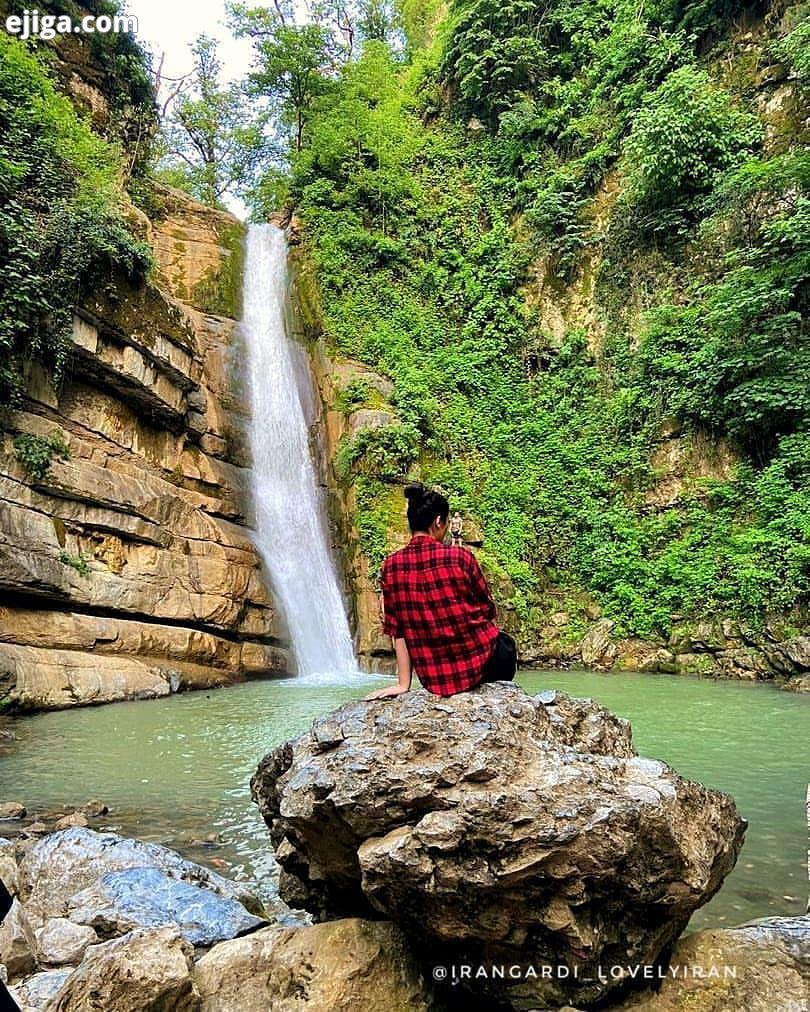 مجموعه آبشارهای خان ببین شیرآباد حدود دقیقه پیاده روی سبک مناسب برای کمپ  پیک نیک شیرآباد خان ببین :: ایجیگا