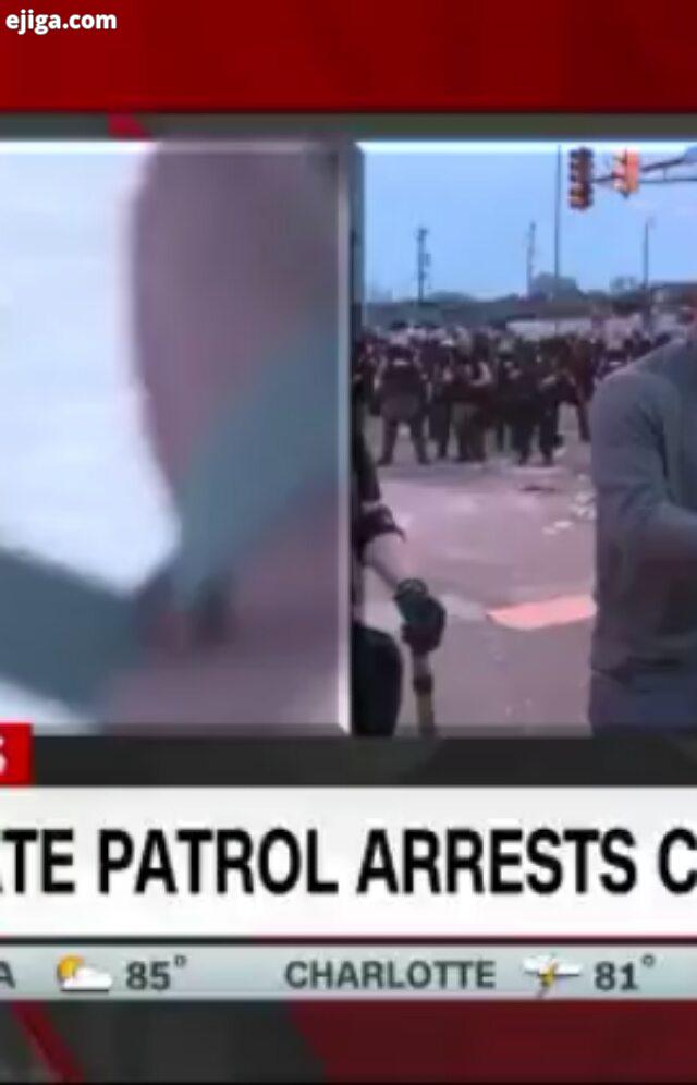 پلیس آمریکا حتی مقابل دوربین هم نژادپرستی را کنار نگذاشت بازداشت گزارشگر سیاهپوست سی ان ان حین پخش