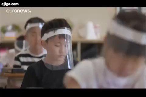 .روش ژاپنی ها برای بازگشایی مدارس ابتدایی حل مشکل ماسک کودکان مسئولان مدارس شهر نیکو در ژاپن برای