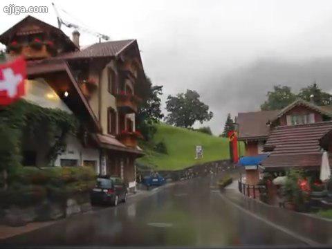 ..گریندلوالد ، روستایی در آلپ Bernese سوئیس ، دروازه محبوب منطقه Jungfrau است که دارای اسکی در زمستا