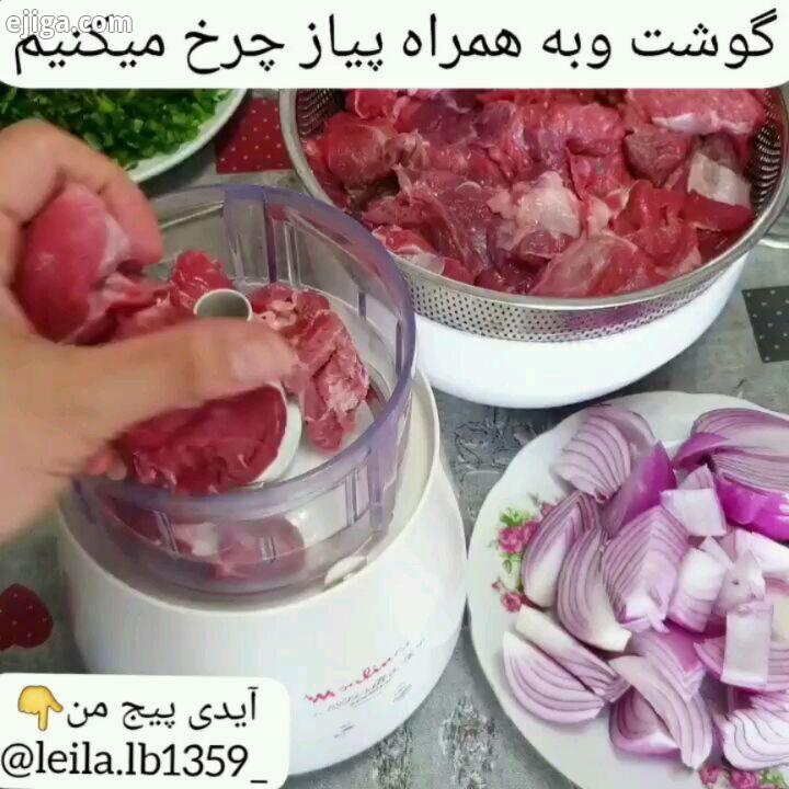 کوفته تبریزی روزتون خوش به تابستون خوش اومدین تیرماهیاتولدتون مبارک بااین دستور یه کوفته خیلی پوک